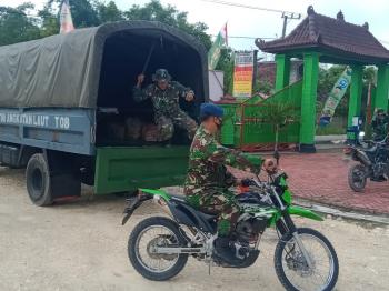 TMMD Tambakrejo Bojonegoro Selesai, Letda  Lek Marzawi Kembali Ke Satuan